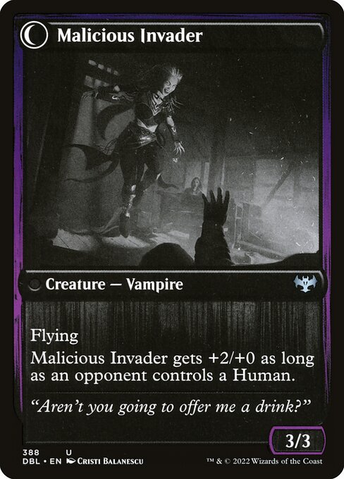 Malicious Invader (verso)