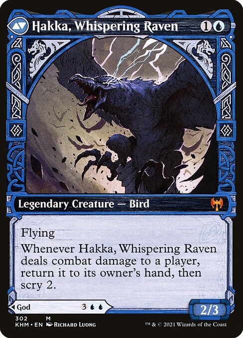 Hakka, Whispering Raven (verso)