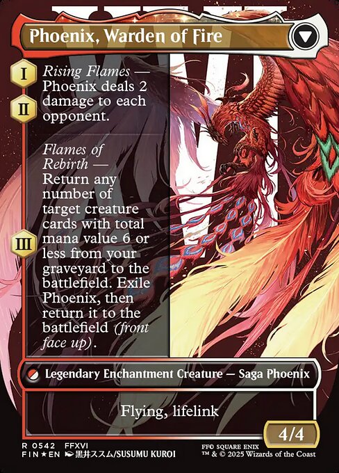 Phoenix, Warden of Fire (verso)