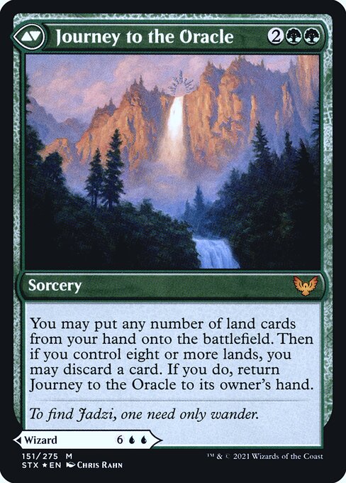 Journey to the Oracle (verso)