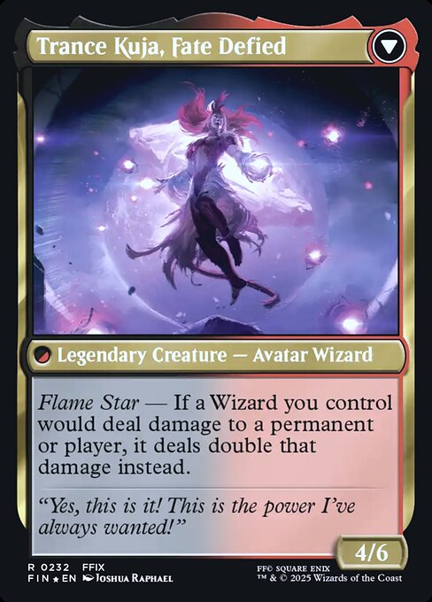 Trance Kuja, Fate Defied (verso)