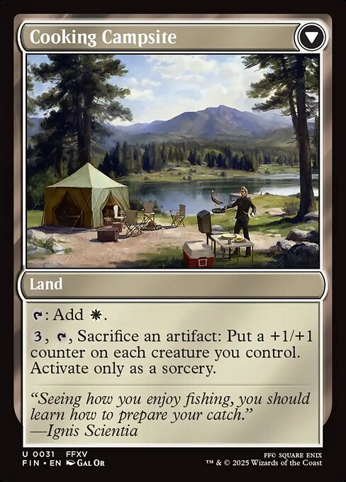 Cooking Campsite (verso)