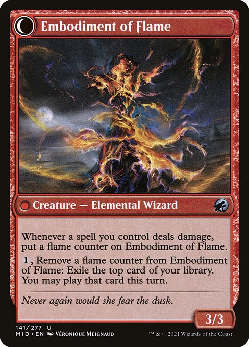 Embodiment of Flame (verso)