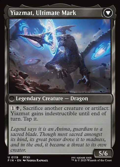Yiazmat, Ultimate Mark (verso)
