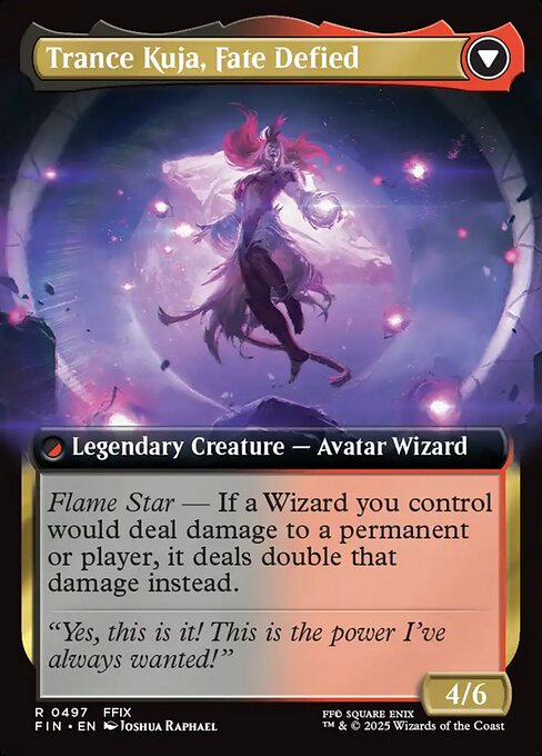 Trance Kuja, Fate Defied (verso)