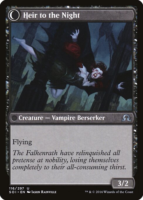 Heir to the Night (verso)