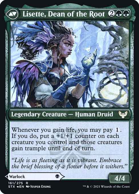 Lisette, Dean of the Root (verso)