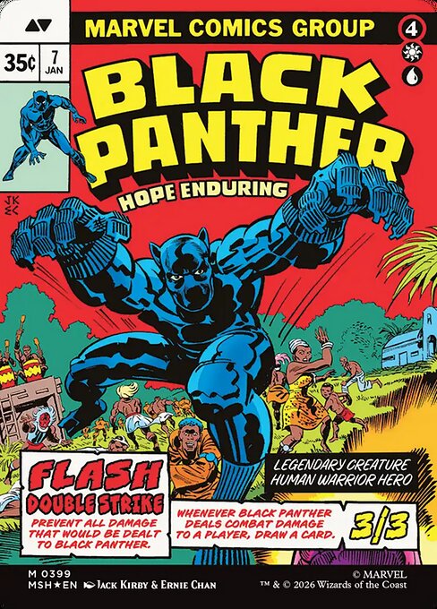 Black Panther, Hope Enduring (verso)