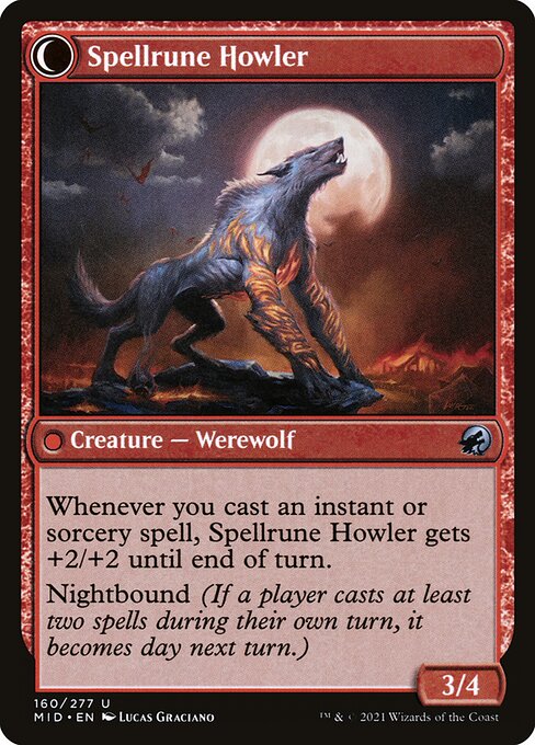 Spellrune Howler (verso)
