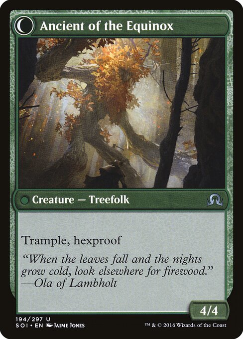 Ancient of the Equinox (verso)