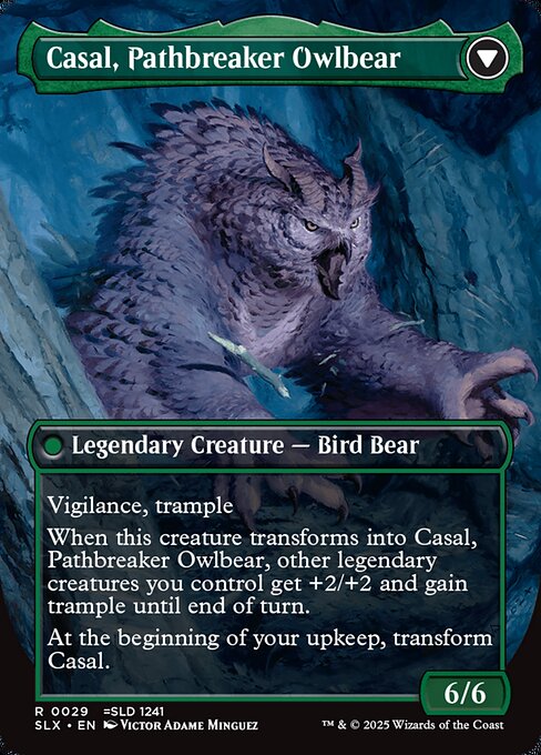 Casal, Pathbreaker Owlbear (verso)