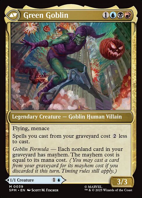 Green Goblin (verso)