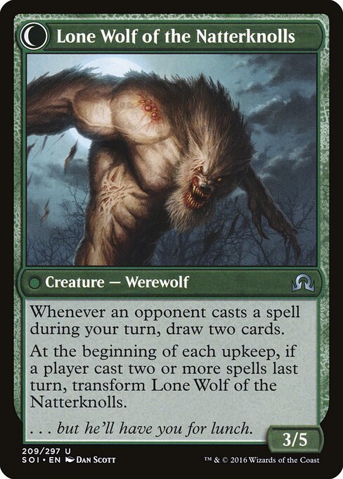 Lone Wolf of the Natterknolls (verso)