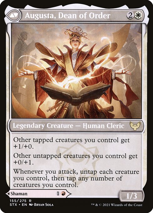 Augusta, Dean of Order (verso)