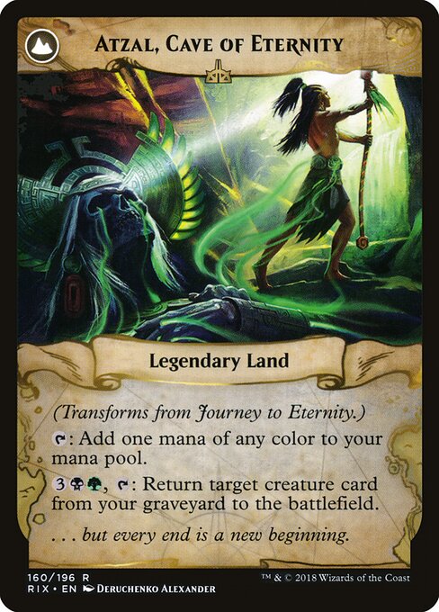 Atzal, Cave of Eternity (verso)