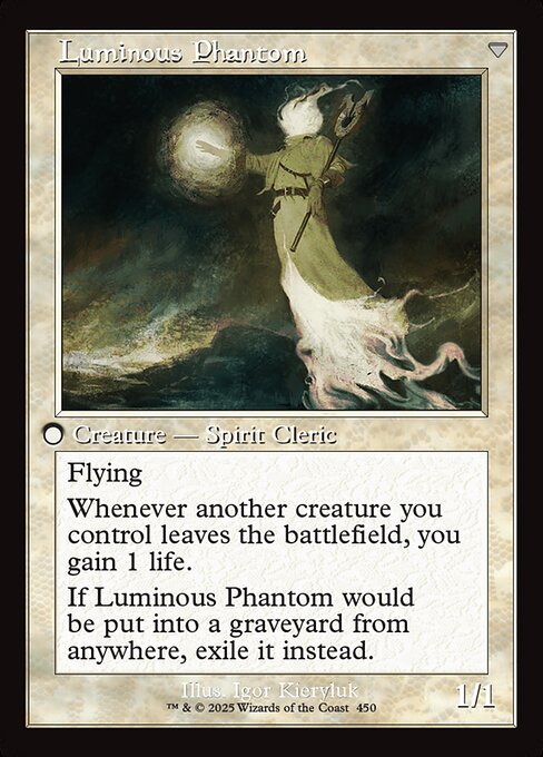 Luminous Phantom (verso)