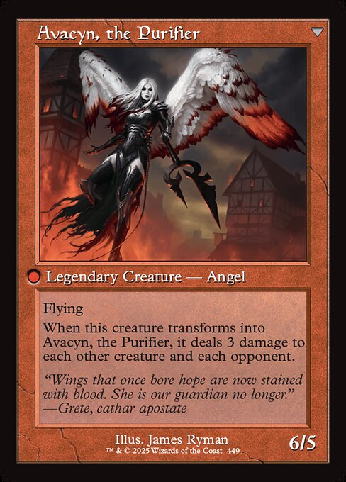 Avacyn, the Purifier (verso)
