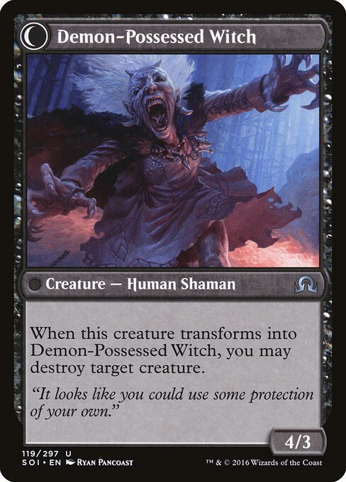 Demon-Possessed Witch (verso)