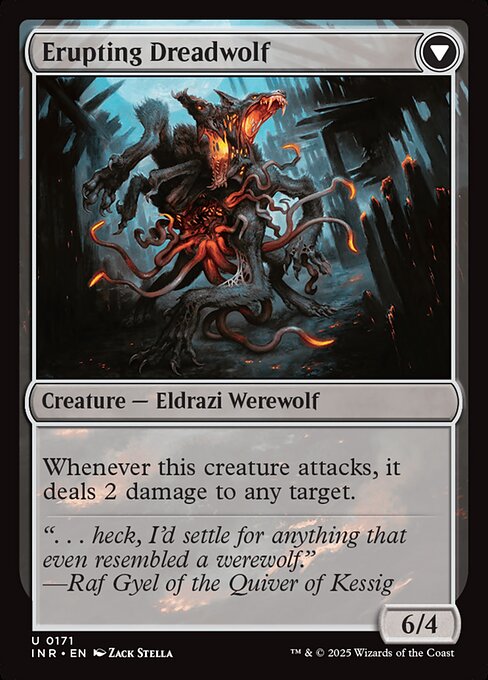 Erupting Dreadwolf (verso)