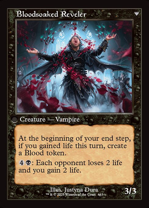 Bloodsoaked Reveler (verso)