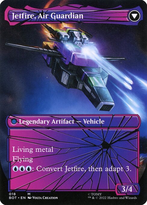 Jetfire, Air Guardian (verso)
