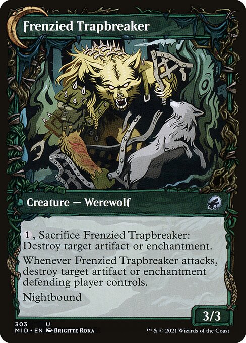 Frenzied Trapbreaker (verso)
