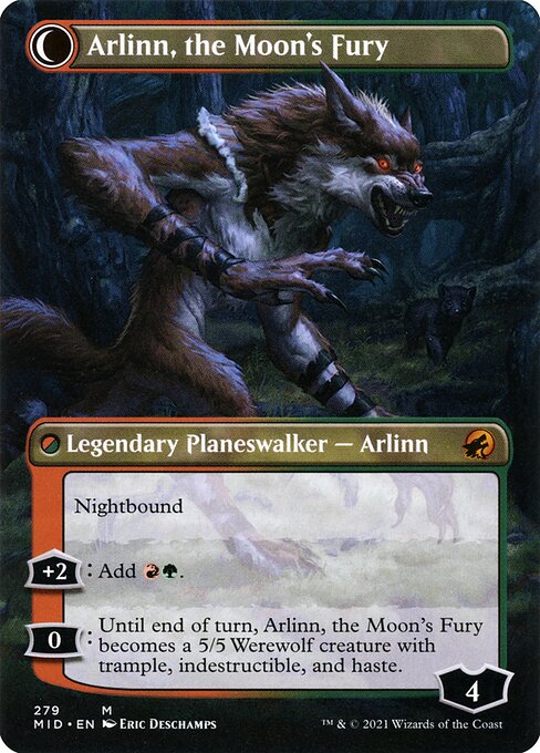 Arlinn, the Moon's Fury (verso)