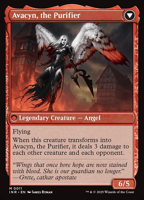 Avacyn, the Purifier (verso)