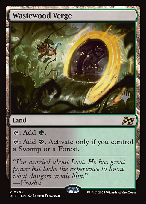 Wastewood Verge — Aetherdrift Promos 268p