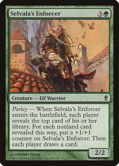Selvala's Enforcer — Conspiracy 40