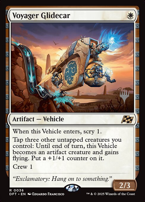 Voyager Glidecar — Aetherdrift Promos 36p