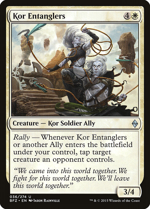 Enlaçadores Kor — Battle for Zendikar 36