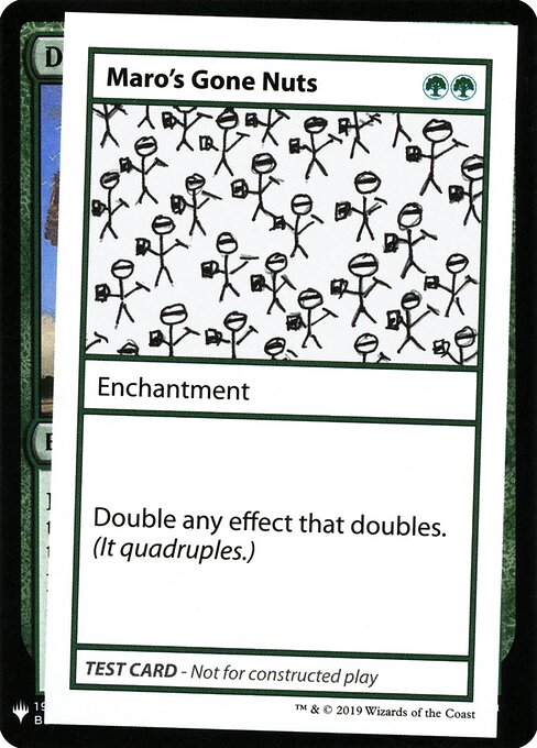 Maro's Gone Nuts — Mystery Booster Playtest Cards 2019 81