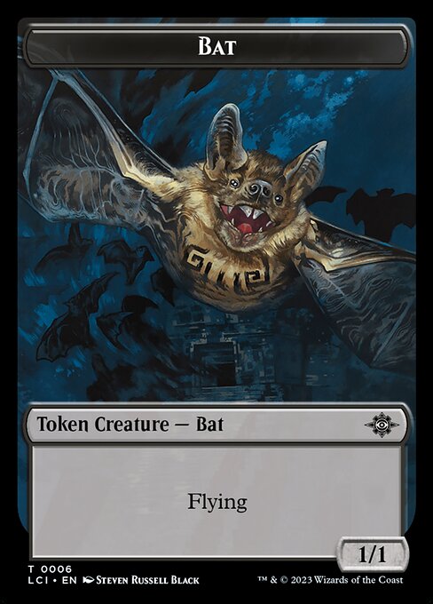 Bat — The Lost Caverns of Ixalan Tokens 6