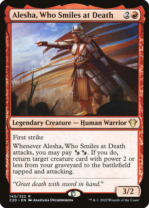 Alesha, a Que Sorri Para a Morte — Commander 2020 143