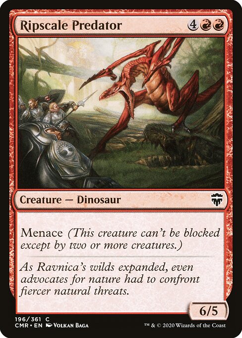 Predador da Escama Dilacerante — Commander Legends 196