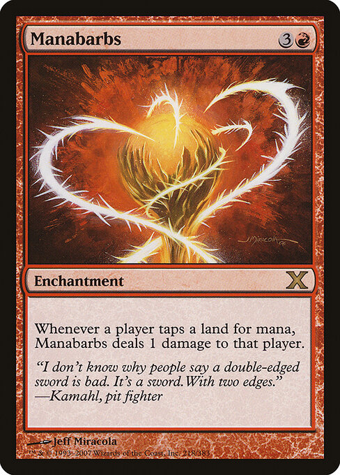 Farpas de Mana — Tenth Edition 218