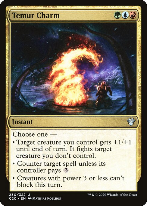 Amuleto Temur — Commander 2020 230