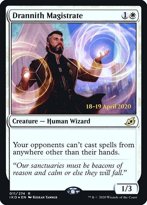 Magistrado de Drannith — Ikoria: Lair of Behemoths Promos 11s