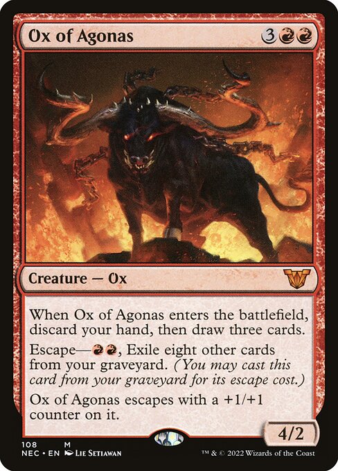 Boi de Agonas — Neon Dynasty Commander 108