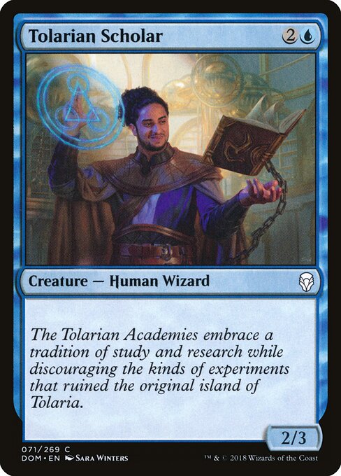 Escolástico Tolariano — Dominaria 71