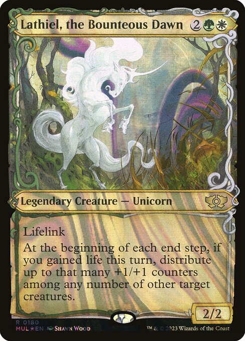Lathiel, a Aurora Generosa — Multiverse Legends 180