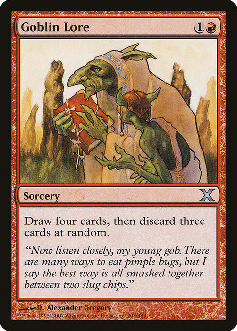 Sabedoria Goblin — Tenth Edition 208