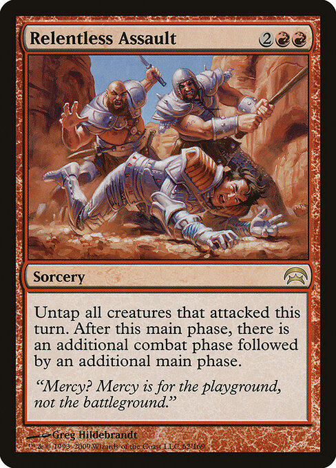 Assalto Implacável — Planechase 62