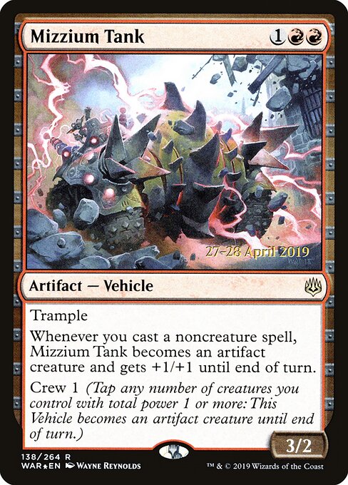 Tanque de Mizzium — War of the Spark Promos 138s