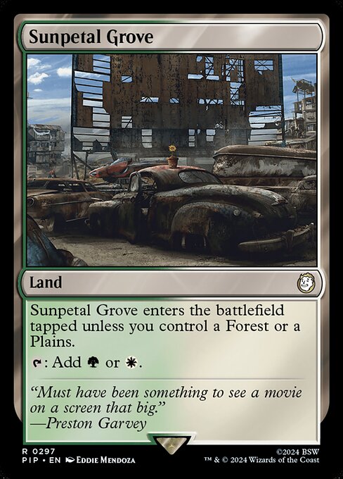 Bosque da Pétala Solar — Fallout 297