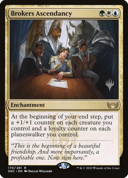 Domínio dos Mediadores — Streets of New Capenna Promos 170p