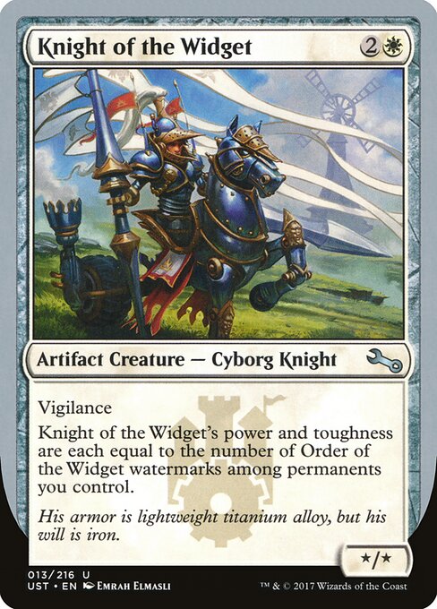 Knight of the Widget — Unstable 13
