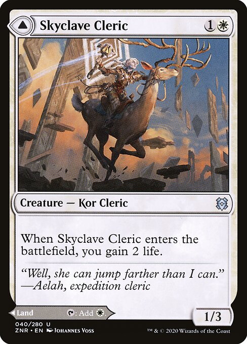 Skyclave Cleric — Zendikar Rising 40