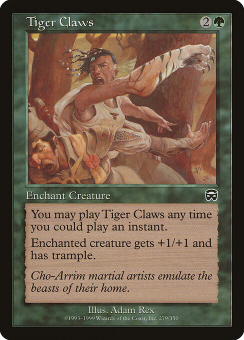 Garras do Tigre — Mercadian Masques 279